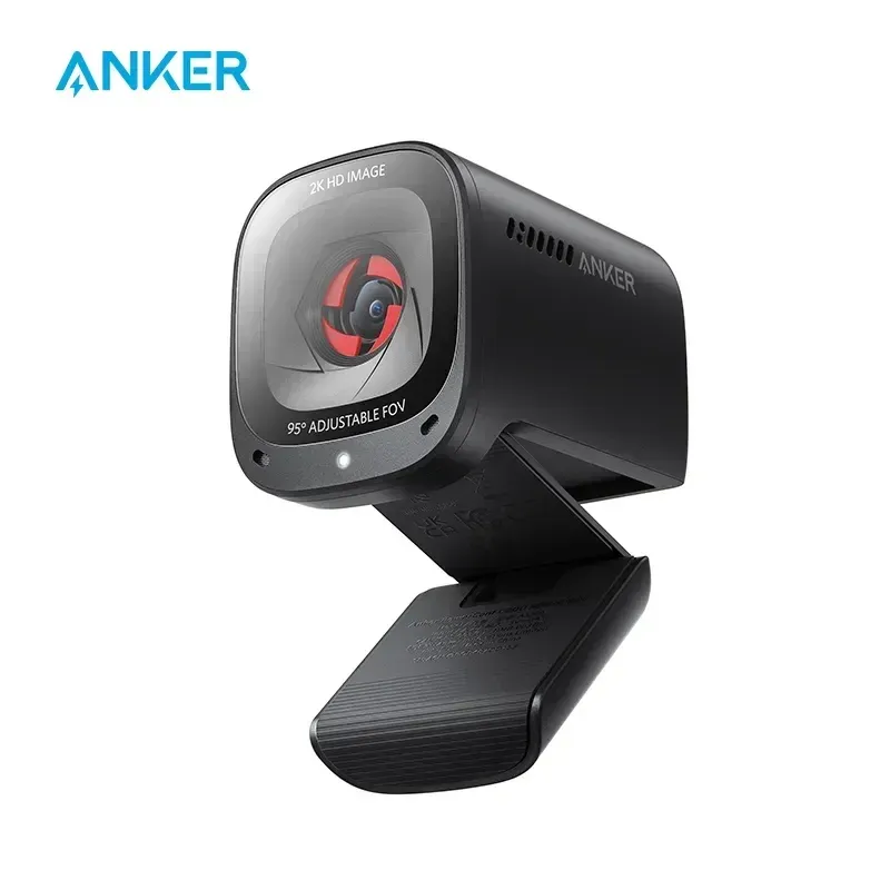 [Taxa Inclusa/Moedas] Webcam Anker Powerconf C200 Professional, Resoluo 2k - Campo De Viso Ajustvel E Microfone Com Anc